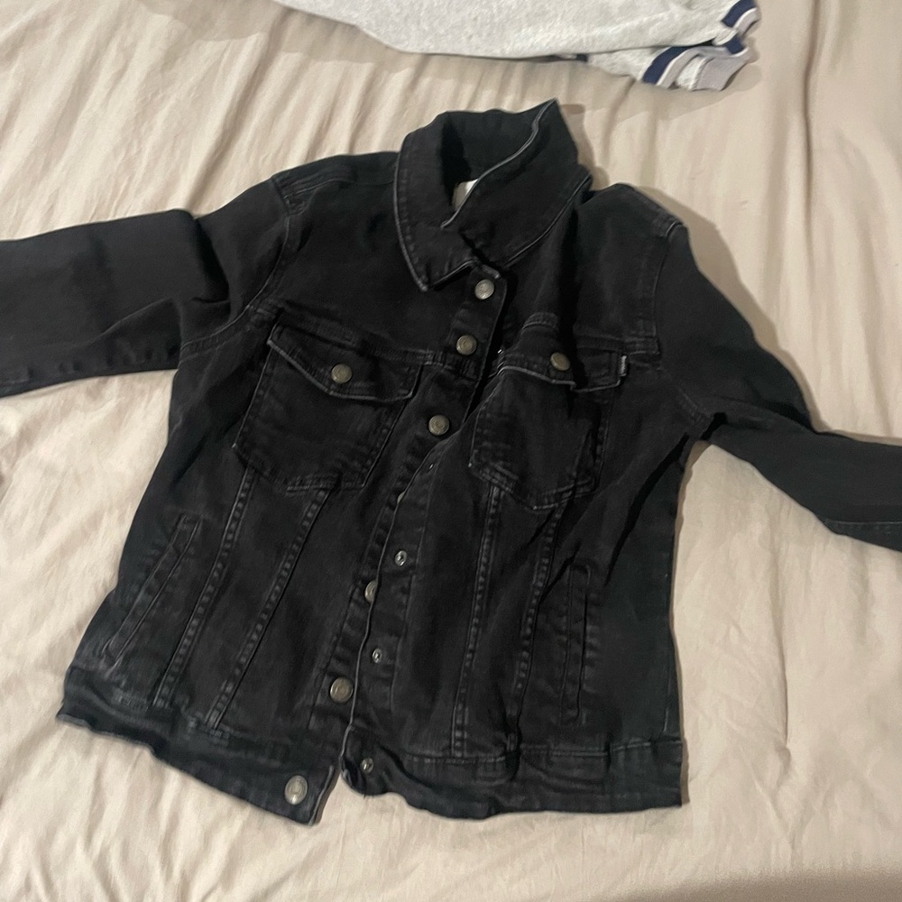 Black Jean jacket - Picture 2 of 2